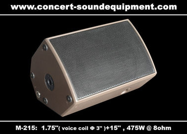 475W Disco Sound Equipment 1.75" + 15" Stage Monitor