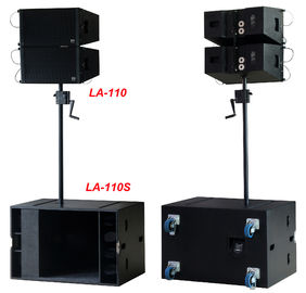 Line Array Sound System , 2x1"+10" 400W  Line Array Speaker For Living Event , DJ And Party