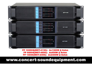 High Stability 4x1300W Switching Power Amplifier FP 10000Q With Neutrik Connectors