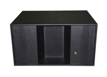 1200W Subwoofer Line Array Sound System For Disco , Horn Loaded 2x18"
